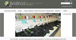 Desktop Screenshot of belibrod.fr